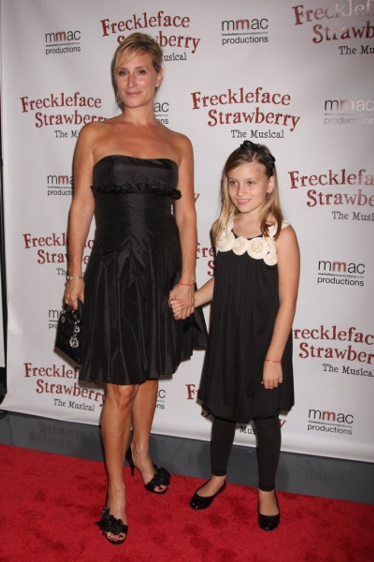 Sonja Morgan and Daughter  at 